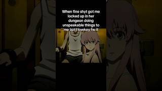 Yuno Gasai is Obsessed With Yukiteru Amano  Mirai NikkiFuture Diary anime [upl. by Prem]