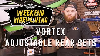 Vortex Adjustable Rearsets  Install and overview [upl. by Entwistle]