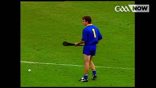 SOME HARDSHAW BROKE A HURLEY OFF BRIAN LOHAN  LIVED TO TELL THE TALE  CLARE V OFFALY 1995 HURLING [upl. by Edwin]