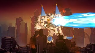 Guardian Tales World 186 Attack On Heavenhold Gundam [upl. by Namyaw45]