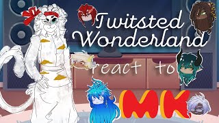 Twisted Wonderland Dormheads react to MK as Yuu  12  ENG [upl. by Amorette]