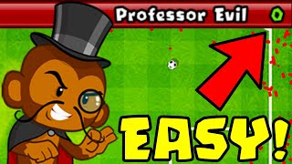 How to Beat The NEW Professor Evil Challenge in BTD Battles  Week 33 [upl. by Arie]