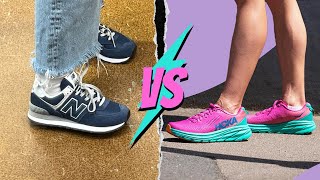 Walking and Running Showdown Hoka Vs New Balance Shoes [upl. by Ier244]