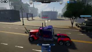 Playing as an Autobot in 🎮 BETA Transformers Crossfire [upl. by Froh]