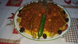 Couscous tunisien au fenugrec  كسكسي تونسي بالحلبة [upl. by Miculek]