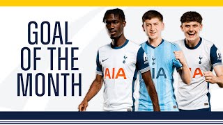 TOTTENHAM HOTSPUR GOAL OF THE MONTH  AUGUST 2024  YVES BISSOUMA HEUNGMIN SON MIKEY MOORE [upl. by Izaak241]