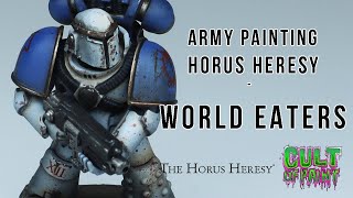 How to Paint WORLD EATERS Space Marines for the Horus Heresy [upl. by Rosenquist]