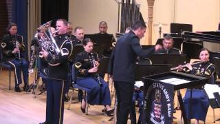 The US Army Concert Band  Conductor Workshop Concert 2015 [upl. by Ripp86]