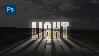 Light Text Effect  Photoshop Tutorial [upl. by Lim]