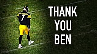 Ben Roethlisberger Steelers Tribute ᴴᴰ [upl. by Naasah]