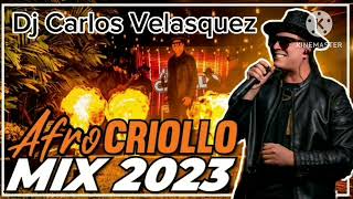 Afro Criollo Mix 2023 Al Estilo 😎 Dj Carlos Velasquez 🔥 [upl. by Eetnwahs]