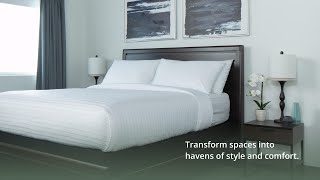 Discover Eden Textiles Top Sheet Collection  From Classic Comfort to Luxurious Indulgence [upl. by Corvin]