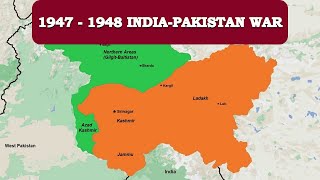 1947–1948 IndiaPakistan War [upl. by Remat507]