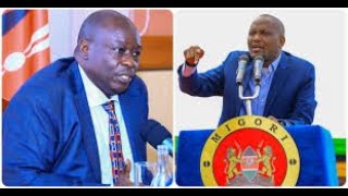 Listen to what Moses Kuria said after Gachaguas impeachment by parliament [upl. by Ymia887]