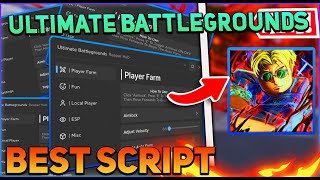 Ultimate Battlegrounds Script GUI  Hack Auto Farm Kill Aura Aim Lock And More PASTEBIN 2024 [upl. by Romanas547]