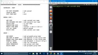 Linux Commands 8 Users  useradd passwd usermod userdel whoami [upl. by Joon]