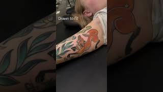 Clever Fox tattoos drawing art [upl. by Nave]