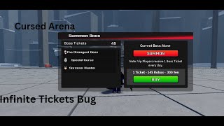 INFINITE tickets bug CURSED ARENA PATCHED [upl. by Monti]