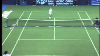 Sabatini vs Navratilova Pan Pacific 1992 22 [upl. by Aikkin]