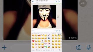 Unbekannte Flirtet Süß mit ihm in Whatsapp Chat💖💖 [upl. by Boatwright]