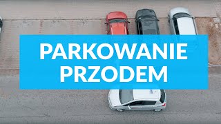 Parkowanie Przodem Prostopadłe Wersja długa czyli technika błędy korekty Podstawy prawo jazdy [upl. by Dougy]