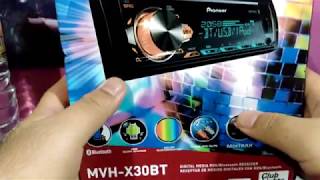 Unboxing  Pioneer MVHX30BT [upl. by Ainirtac]