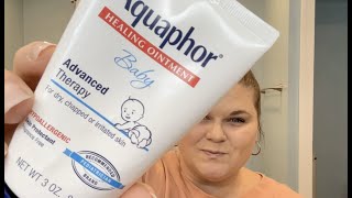 Aquaphor Healing Ointment BABY advanced therapy REVIEW [upl. by Dysart389]