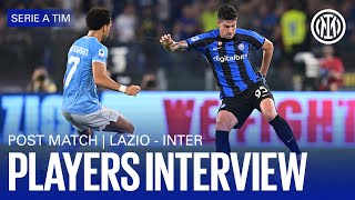 LAZIO 31 INTER  BASTONI INTERVIEW 🎙️⚫🔵 [upl. by Sorrows200]