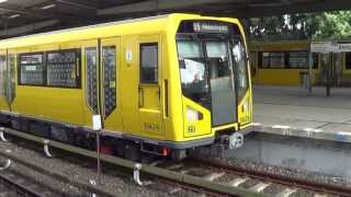 UBahn Berlin  UBahnhof BiesdorfSüd U5 HD 1080p [upl. by Elocal]