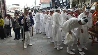 Kurashikis Achi Jinja Aki Matsuri hits the Shotengai [upl. by Vernon]