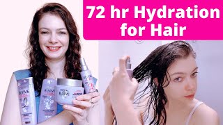 LOréal Elvive Hydra Hyaluronic Acid Range  REVIEW tested on fine wavy hair [upl. by Noteek]