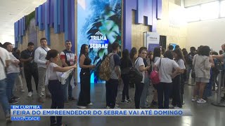 Feira do empreendedor do Sebrae vai até domingo [upl. by Sackman965]