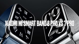 Xiaomi Smart Band 8 Pro vs 7 Pro comparison feature [upl. by Miran]