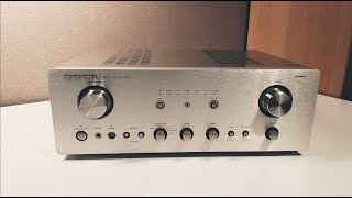 MARANTZ PM8000 Class AAB Stereo Integrated Amplifier 199803  Test Demo after repair [upl. by Nileuqcaj]