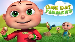 Zool Babies Series  One Day Farmers Episode  Catching The Thief  Videogyan Kids Shows [upl. by Drusie]