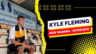 INTERVIEW  Kyle Fleming  Annan Athletic New Signing  June 2024 [upl. by Friedrich]