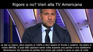 RIGORE O NO VIERI alla TV AMERICANA POST REALJUVE 13 sub ITA [upl. by Enilrahc296]