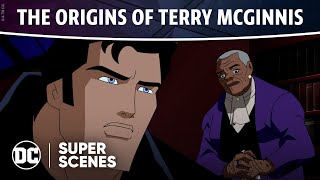 Justice League Unlimited  The Origins of Terry McGinnis  Super Scenes  DC [upl. by Esalb]