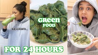 i only ate green food for 24 hours  clickfortaz [upl. by Worrell]