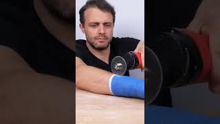 How a plaster cutter works science sciencefacts [upl. by Airyt]