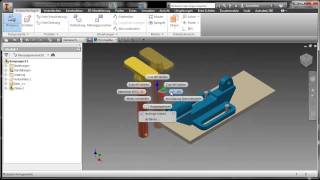 Inventor 2014 Baugruppen  Verbindung und Neues bei Abhängigkeiten [upl. by Ranjiv]