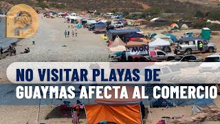 Cierre de playas en Guaymas afecta directamente al comercio Canirac [upl. by Survance]