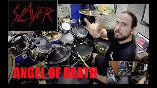 Angel of Death  Slayer Drum Cover  Daniel Moscardini  ONE TAKE [upl. by Marena78]