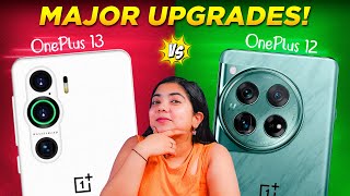 OnePlus 13 vs OnePlus 12 All the major upgrades  Specs battery chipset and more [upl. by Anitak]