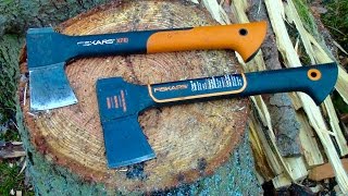 Fiskars 14 Inch Hatchet Full Review by TheGearTester [upl. by Nnorahs]