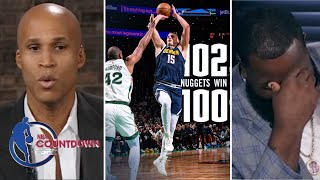 quotJokicMurray exposed Celtics at homequot  Richard roast Perk after Nuggets beat Celtics 102100 [upl. by Sandberg]