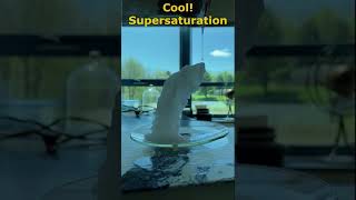 Demo 4  Supersaturated Sodium Acetate Solution Crystallization v2 Shorts science experiment [upl. by Oicam]