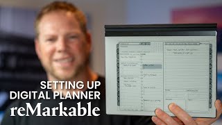 Setting Up Digital Planner on reMarkable 2 and reMarkable Paper Pro [upl. by Annia]