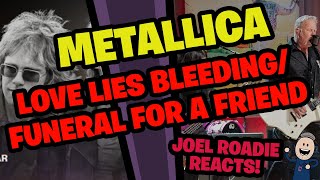 Metallica  Funeral for a FriendLove Lies Bleeding  Roadie Reacts [upl. by Shellie]