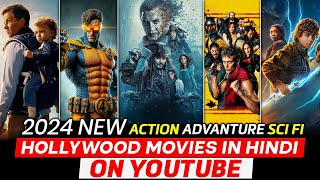 Top 10 New Action amp Horror Hollywood Movies On YouTube In Hindi  2024 Hollywood Movies in Hindi [upl. by Zorine]